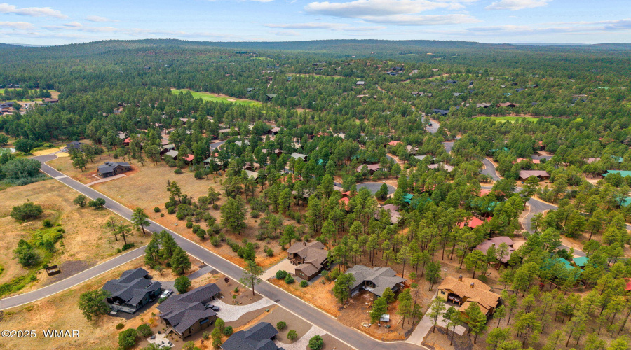 Aerial View of Community