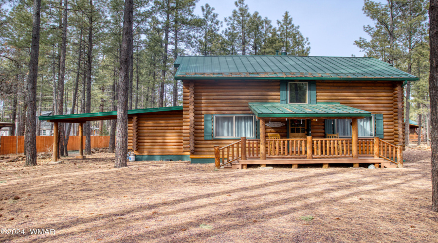 Front covered porch
