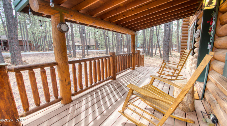 Front covered porch