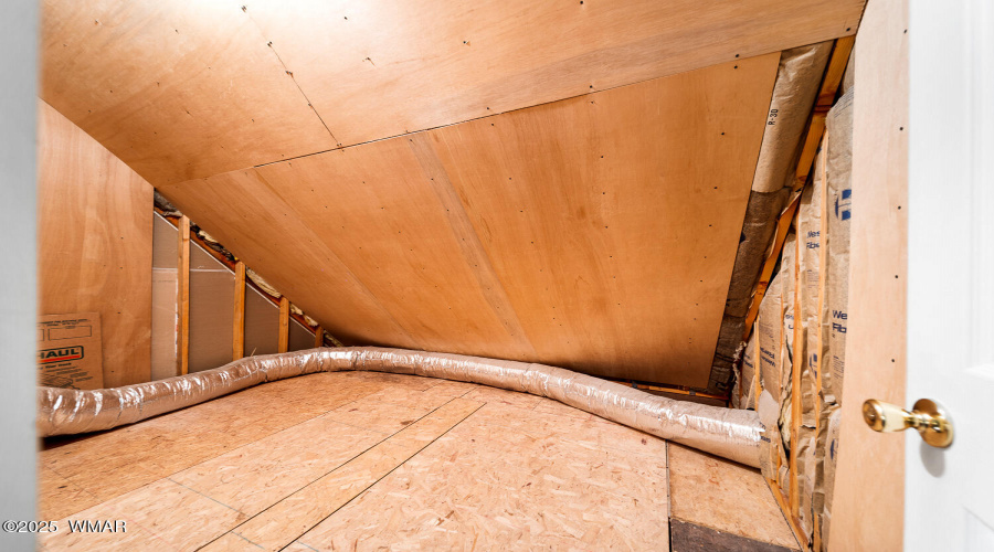 H up attic storage