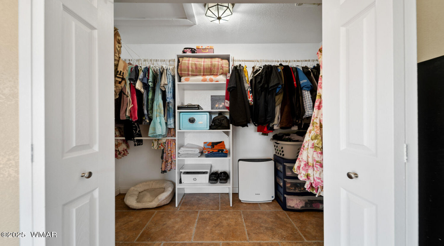 Primary Walk In Closet