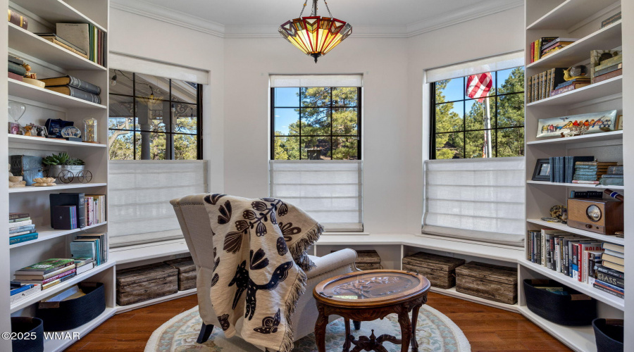 Reading nook off of the Living Room