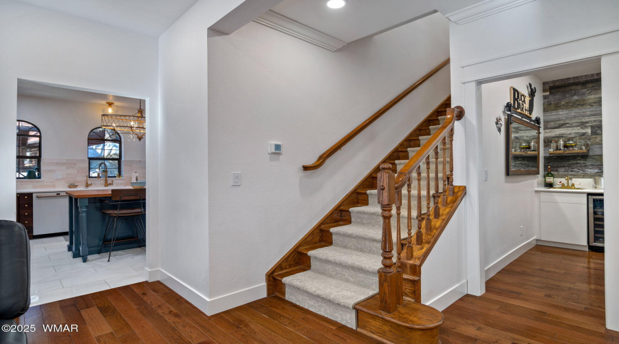 Solid Wood Banister