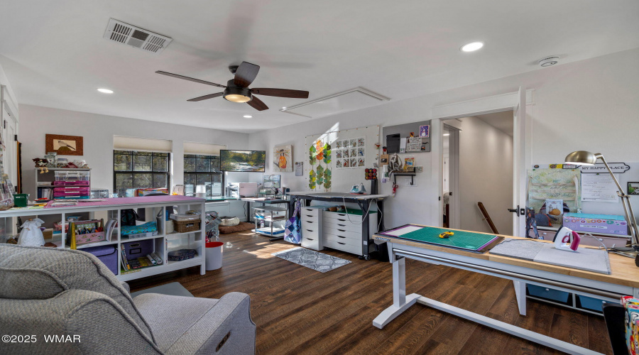 Bedroom 3 - currently a craft room