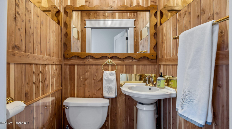 Half Bathroom upstairs