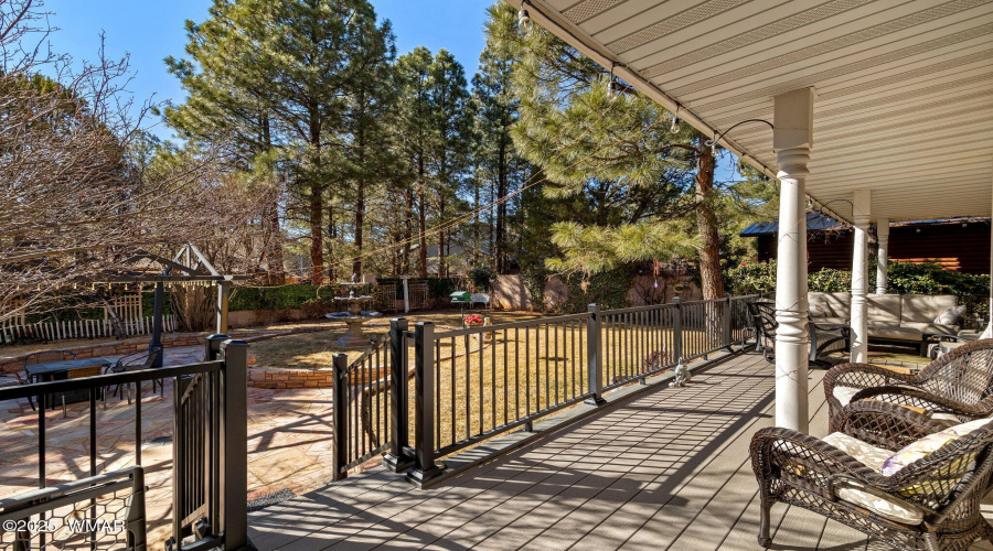 Back Covered Deck