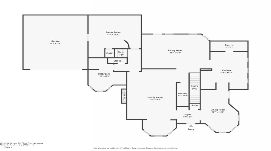 1640 N 39th Dr - Floor 1