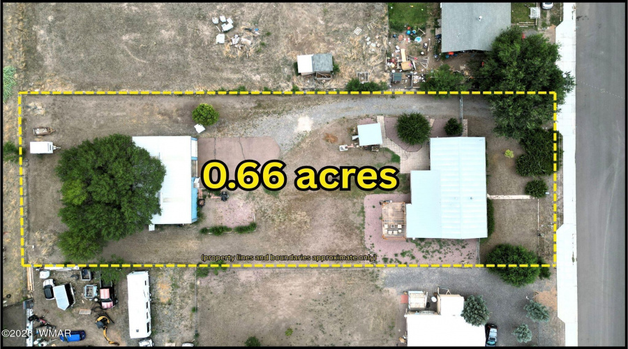 Aerial View 0.66 Acres