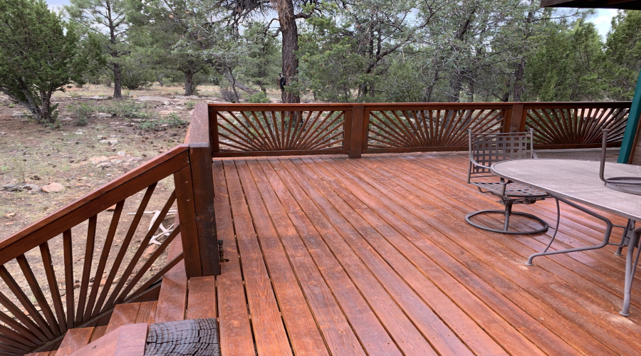 Open Back Deck