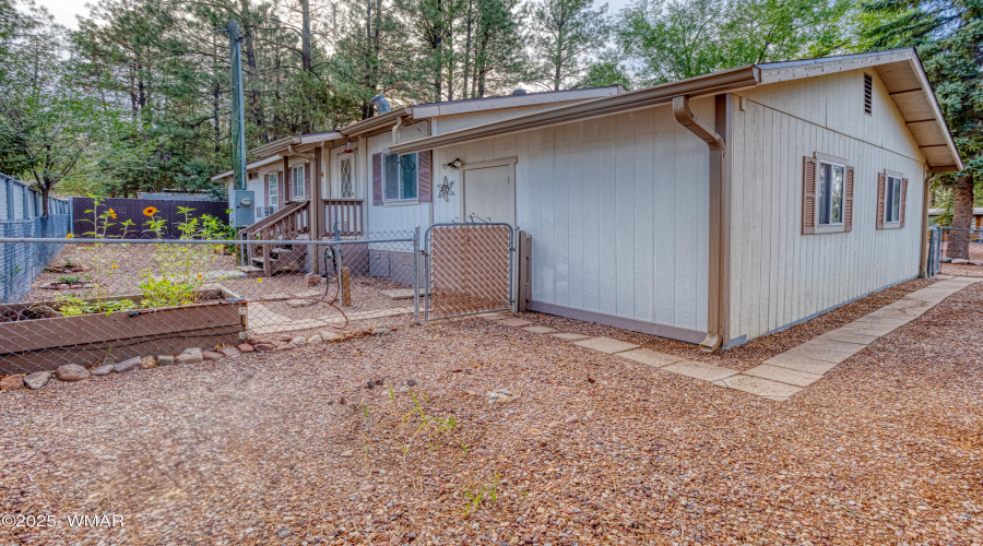 Back Fenced Yard