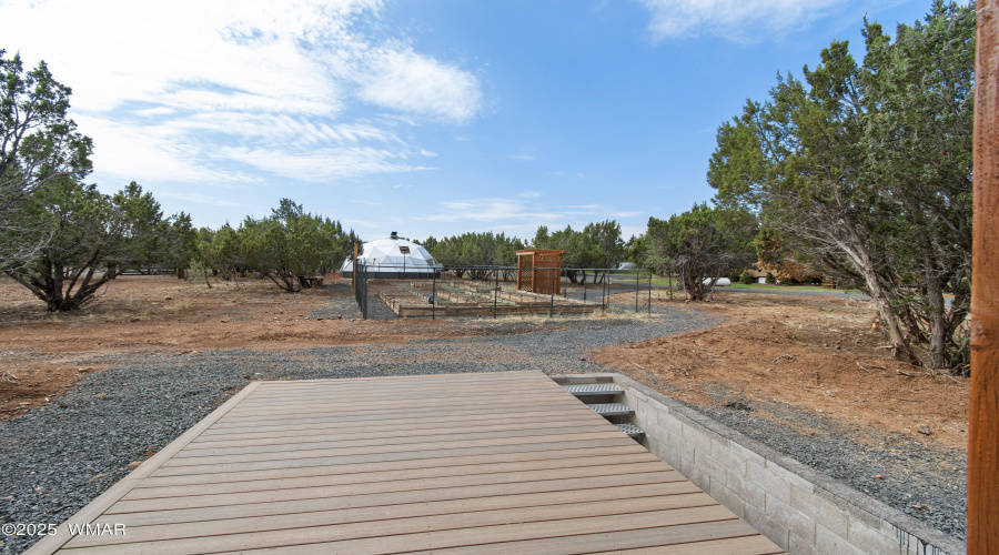 Front patio to Tiny House