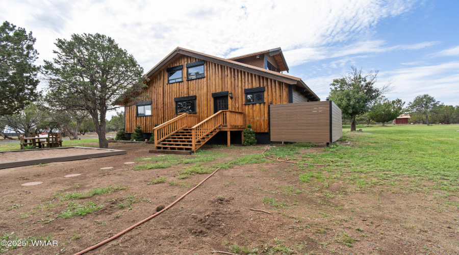 Back of home