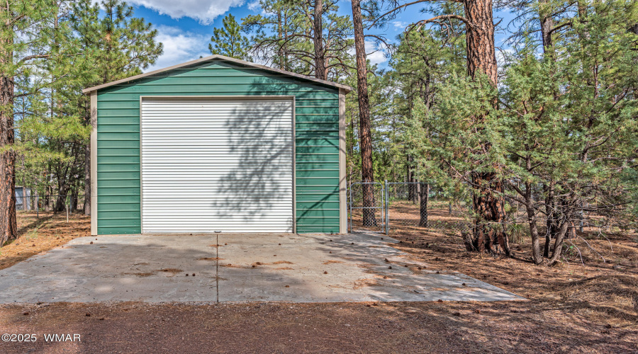 RV Garage closed Door