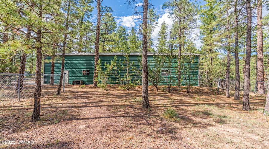 Side of RV Garage