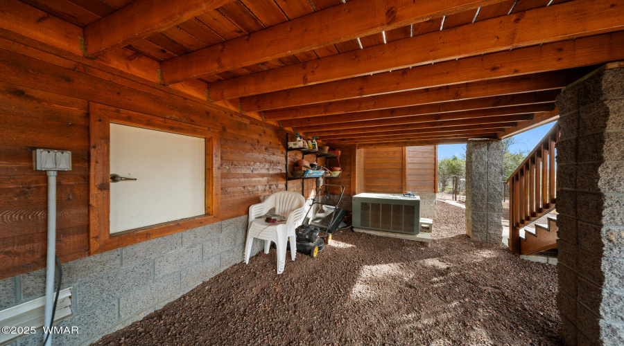 Under Deck Storage