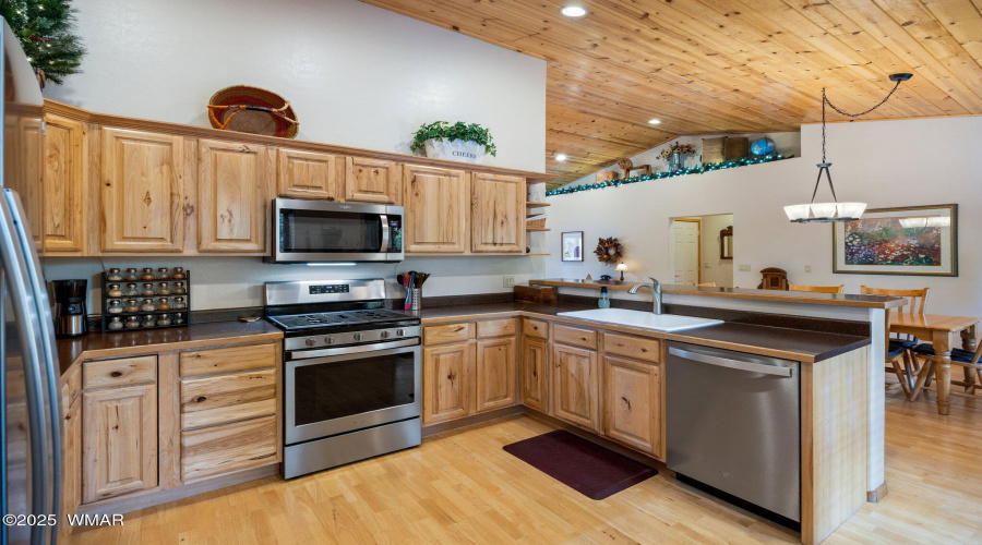 Kitchen to Dining