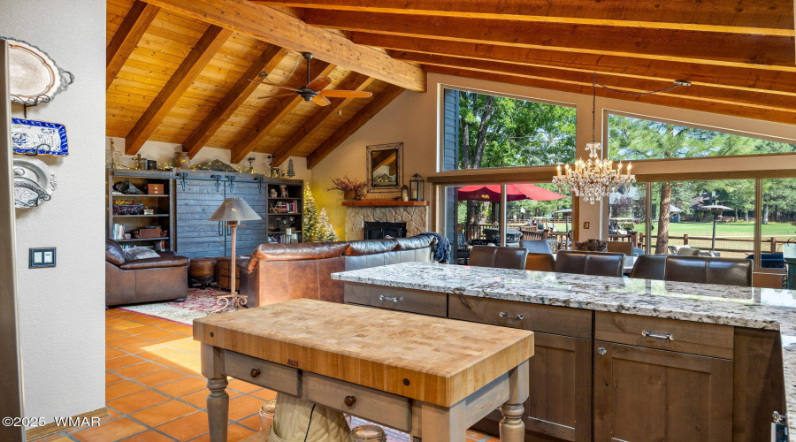 Kitchen to Living