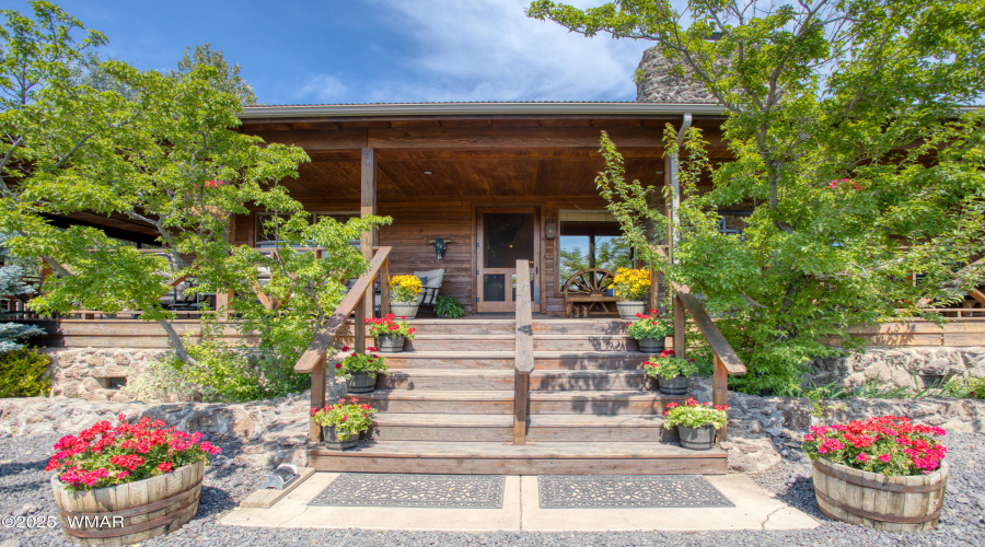 Aerial View of the Home