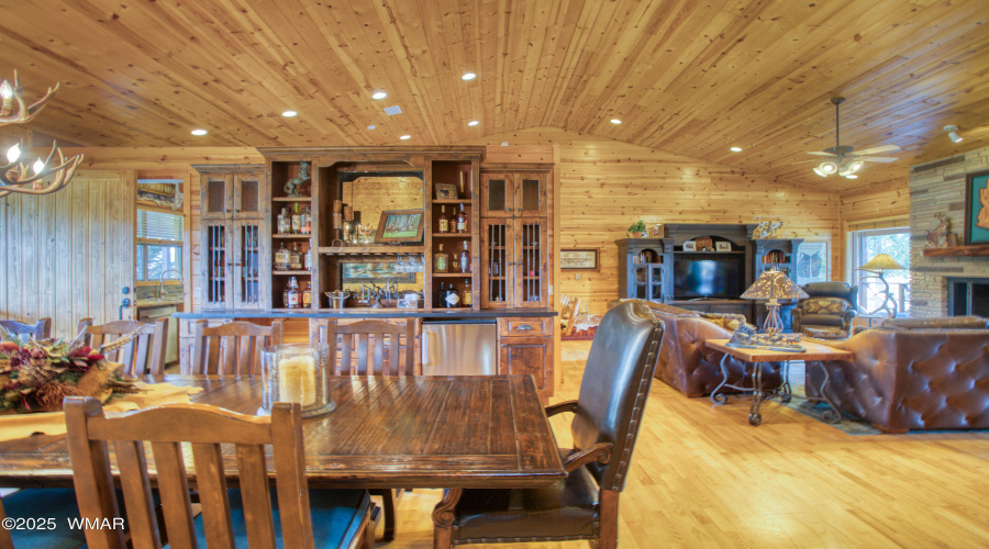 Dining and Living Areas