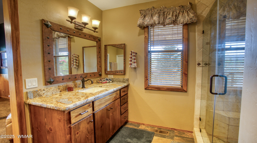 Master Bath Vanity and Shower