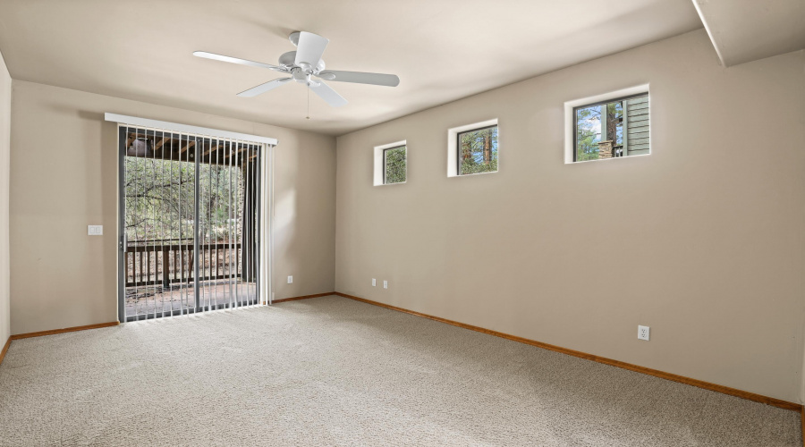 Downstairs 2nd bedroom