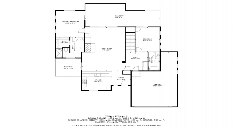 Main Level layout