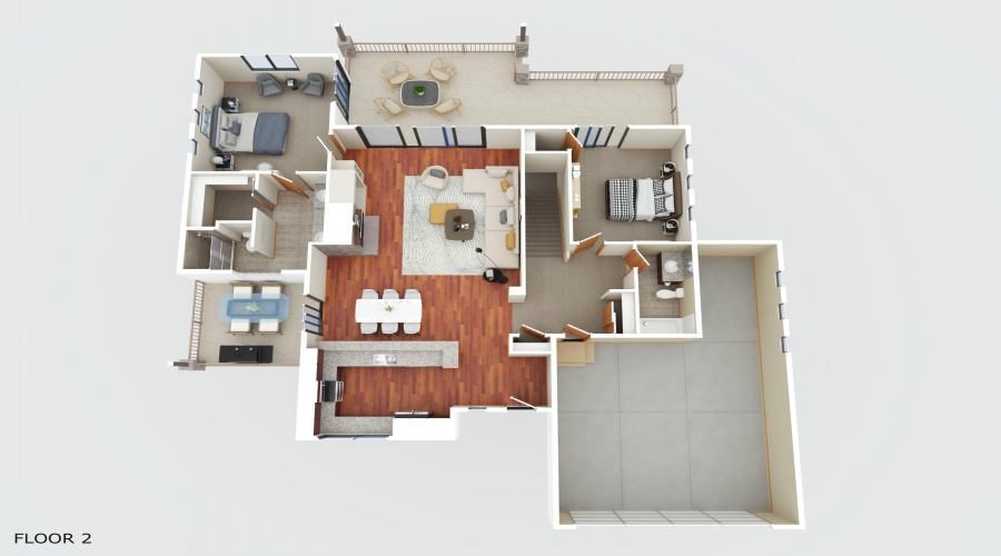 Main Level Virtual Floorplan