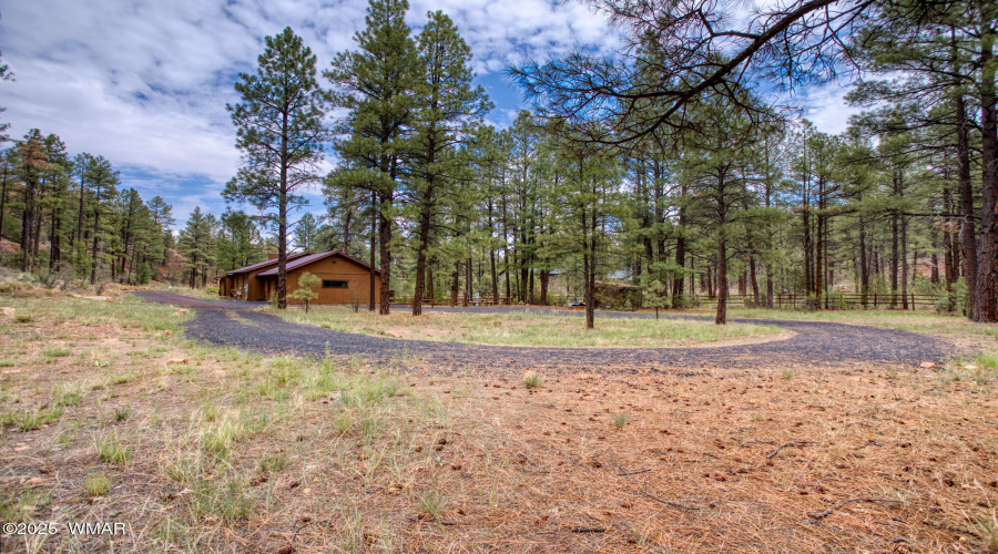 large circle driveway