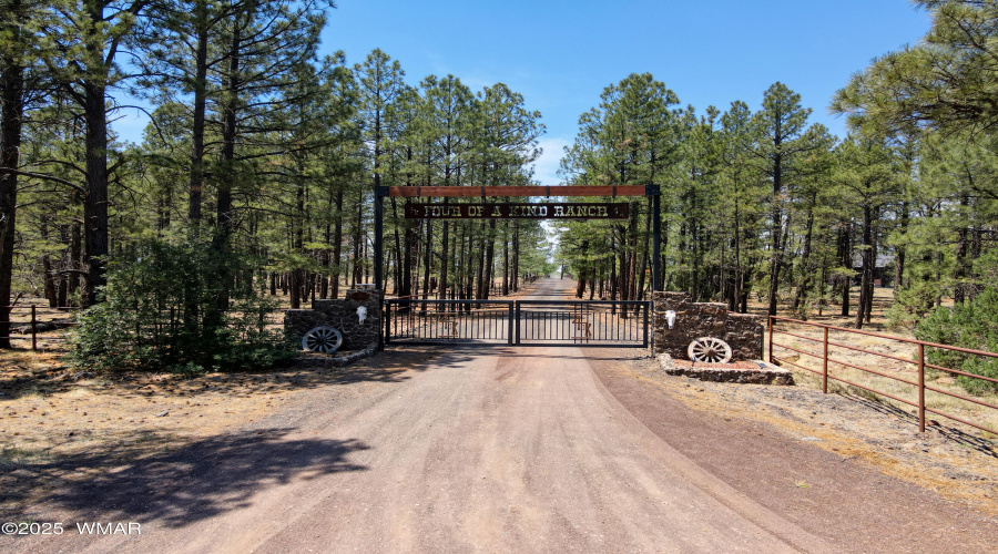 Gated Entrance ...1/2 Mile to the Home