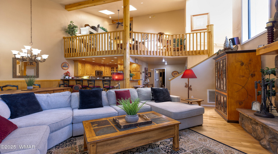 Greatroom to Loft