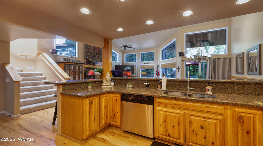 Kitchen to Living