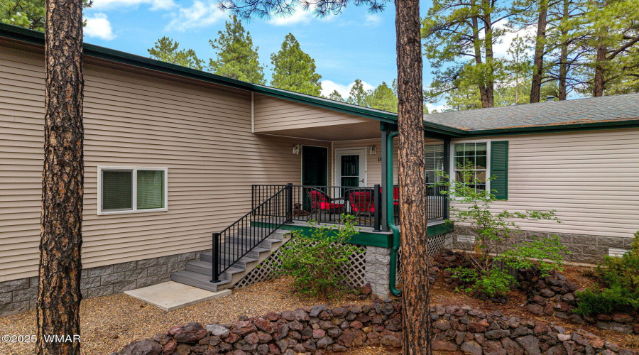 Nestled in the pines