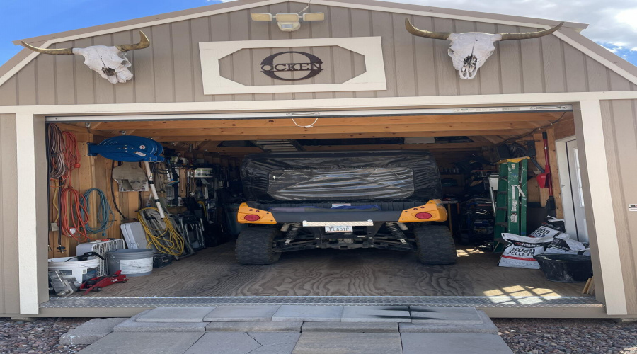 Side by side garage