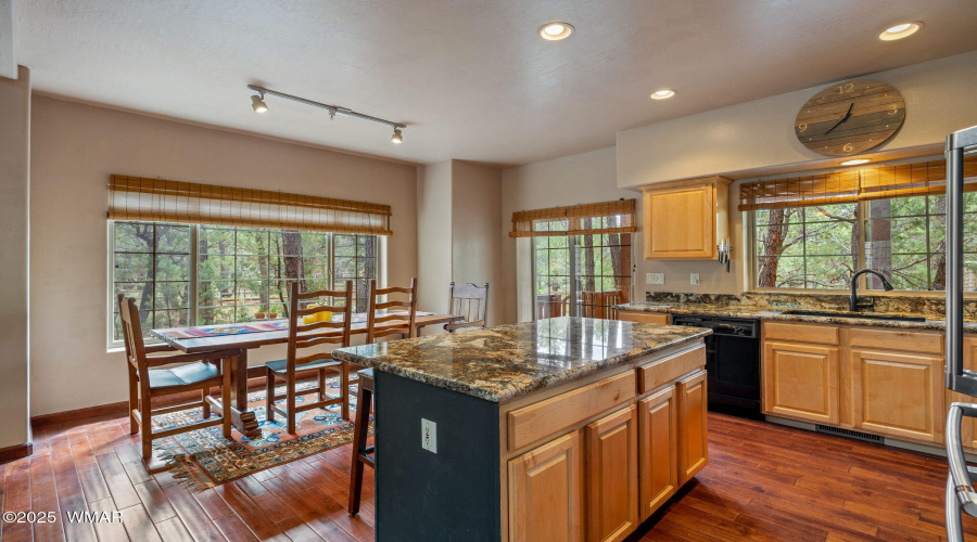 Kitchen to Dining