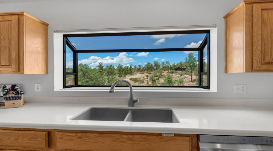 View from Kitchen Sink