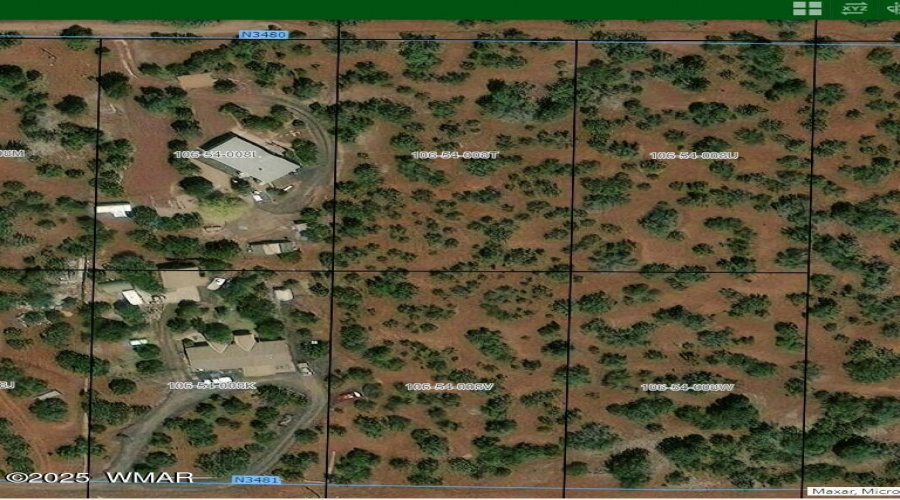 Aerial with Parcel #s