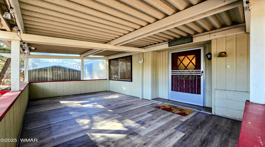 Covered deck
