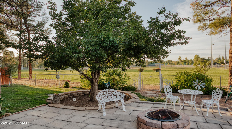 Open Patio w/Fire Pit