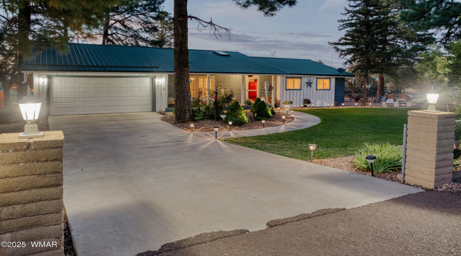 Extra Long Concrete Driveway