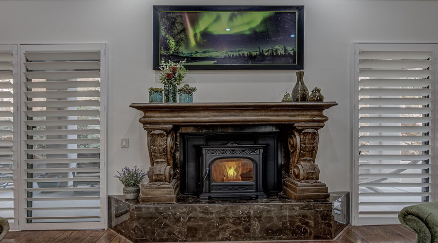 Living Room Pellet Stove