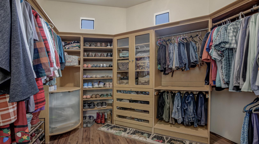 Master Walk-In Closet
