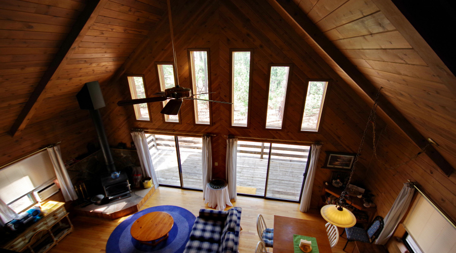 Living Room View from Above