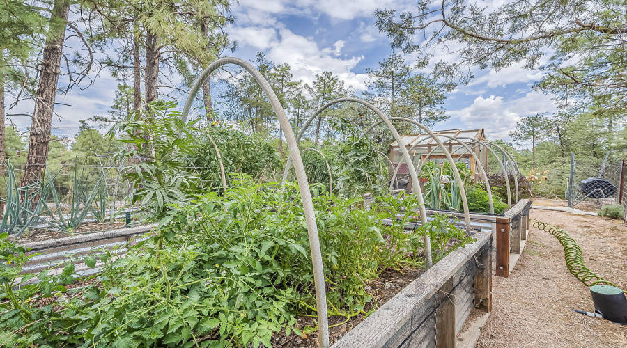 Greenhouse and garden planters