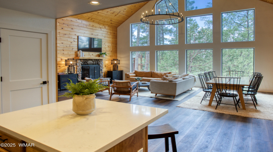 Kitchen to Living