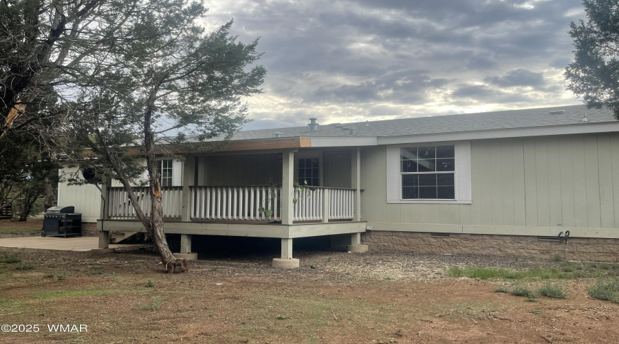 Rear of Home