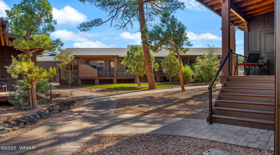 Paver walkway