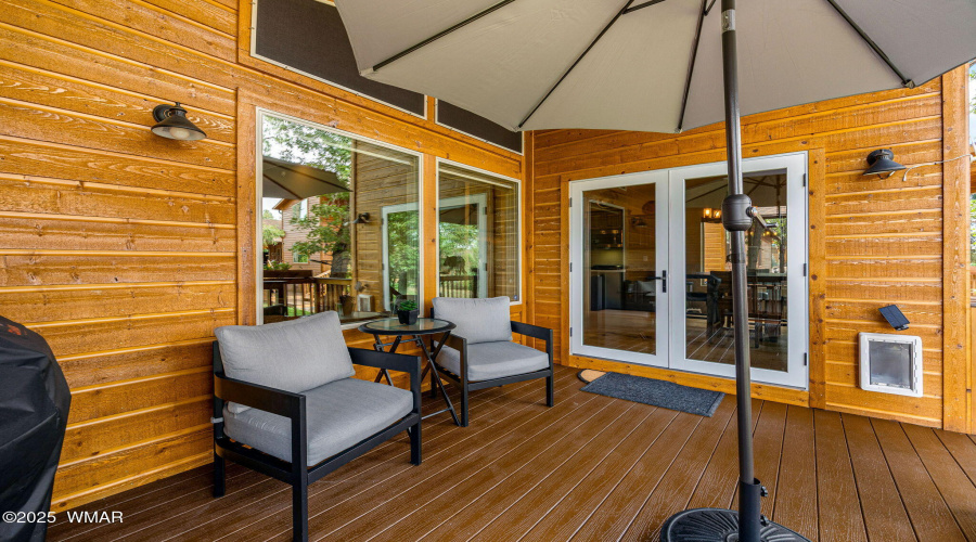 Back deck
