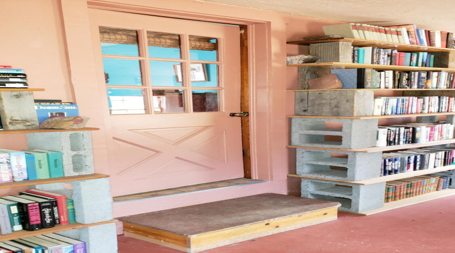 Library Door to Bdrm Downstrs