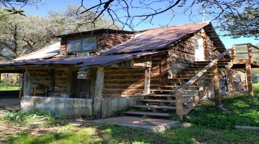 Log Home Front
