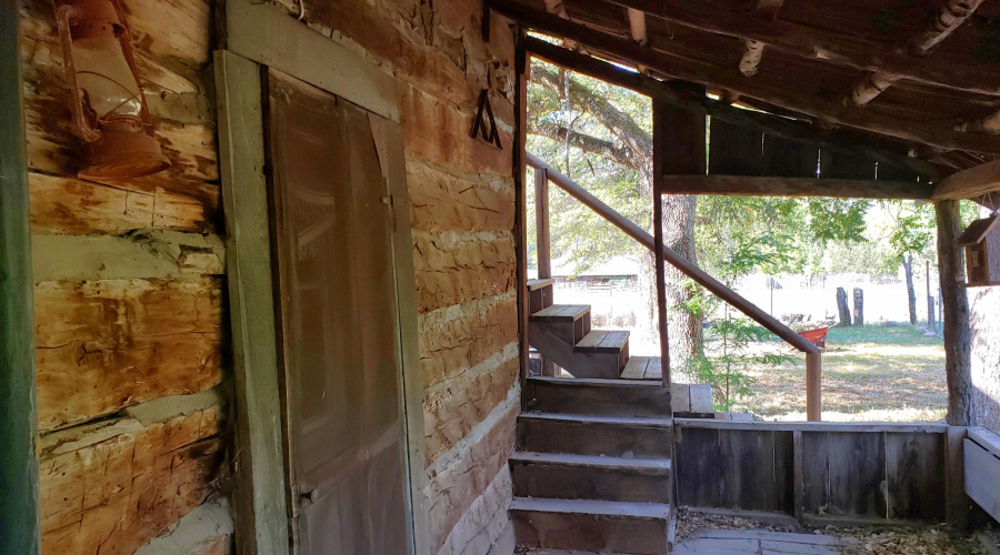 Log Hm Front Porch